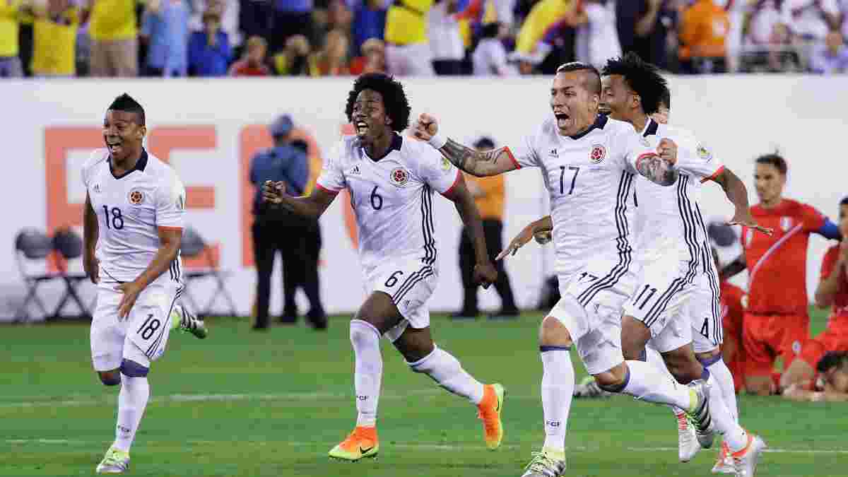 Колумбия в серии пенальти обыграла Перу и вышла в полуфинал Копа Америка
