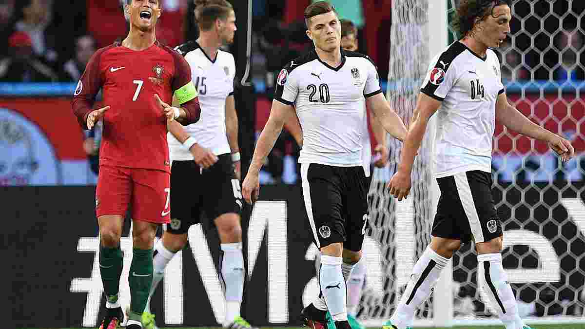 Роналду не допоміг Португалії здолати Австрію