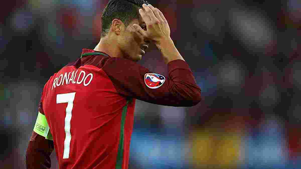 Топ-новини: Роналду зганьбився у рекордному матчі Євро-2016, футболістам України соромно