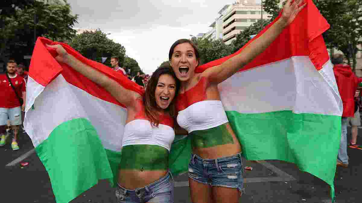 Болельщицы дня: фанатки Венгрии показали свои прелести во всей красе
