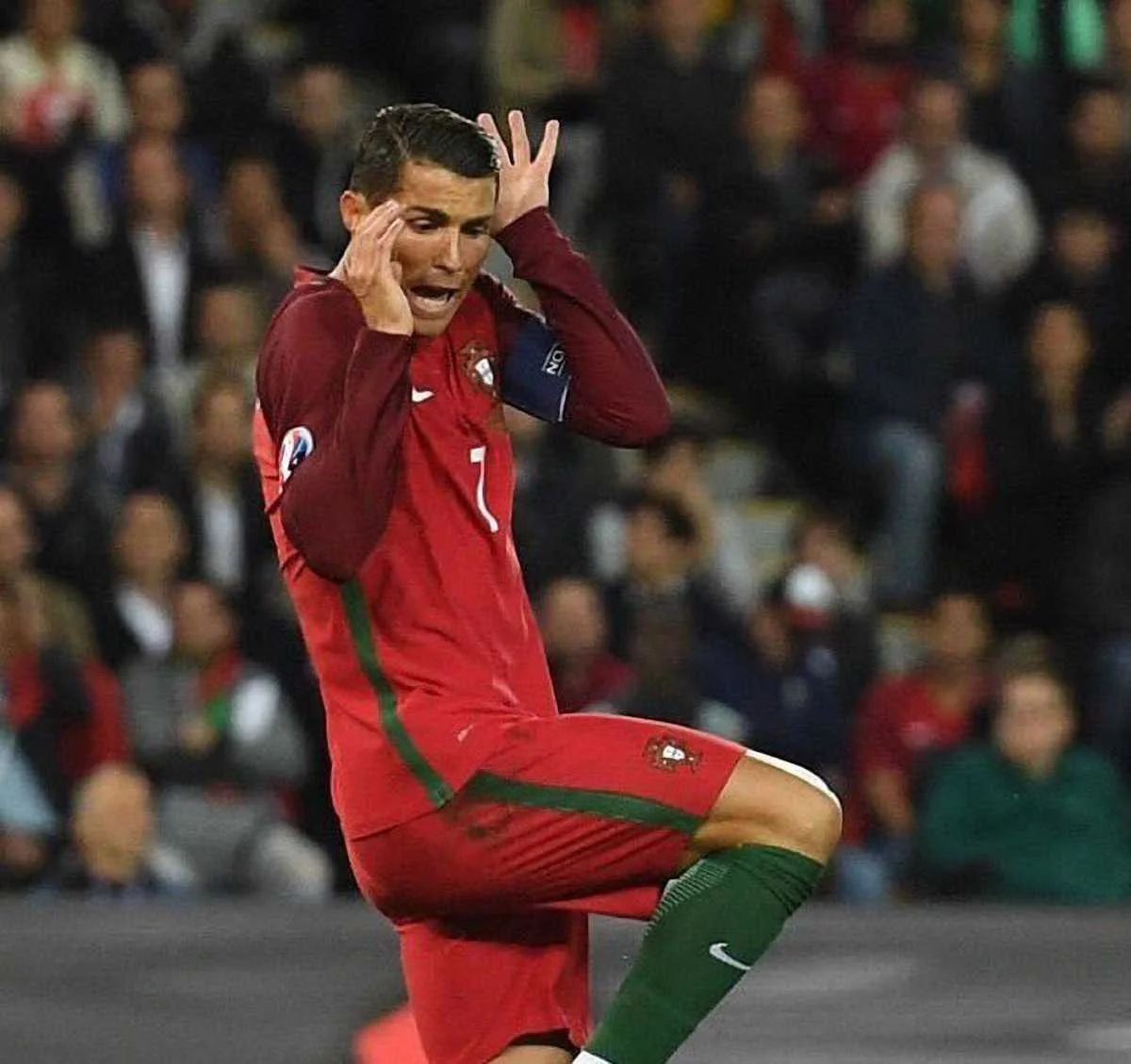 Роналду ненавмисне