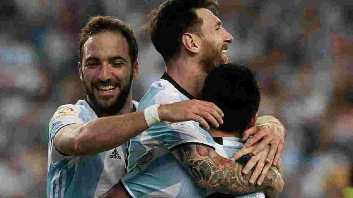 Телефонні маньяки: як лідери збірної Аргентини святкували вихід у півфінал Копа Амеріка