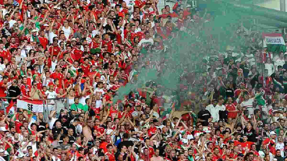 УЕФА объявил свое решение относительно поведения венгерских фанатов на матче Евро-2016
