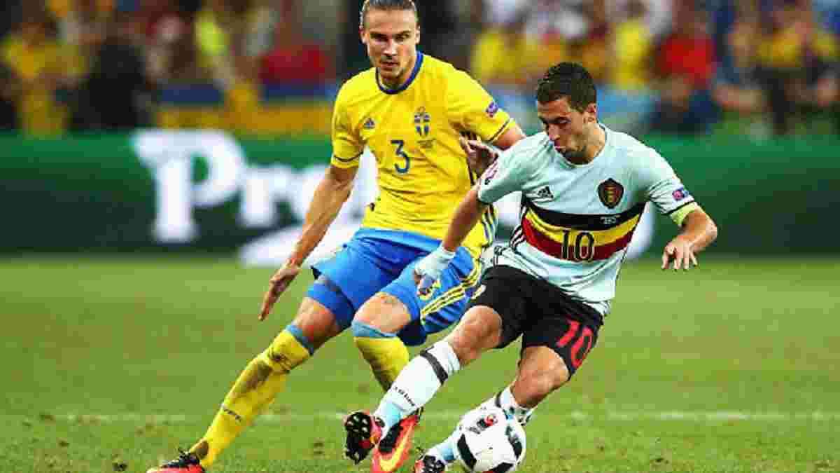 УЄФА назвав найкращого гравця матчу Швеція – Бельгія