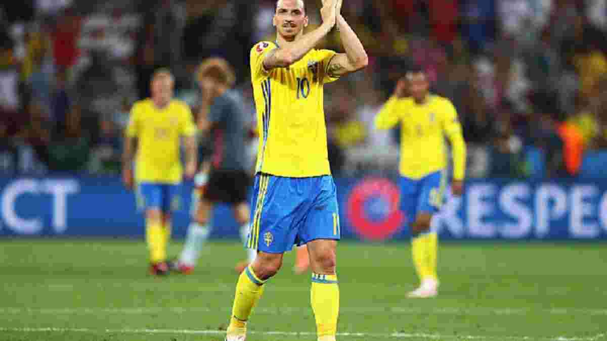 Ибрагимович и еще двое игроков сборной Швеции закончили свои выступления в национальной команде