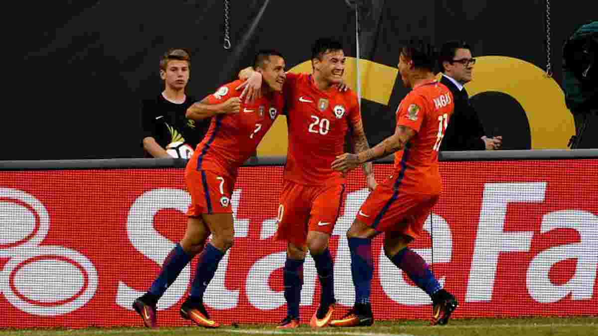 Сборная Чили обыграла Колумбию и вышла в финал Копа Америка