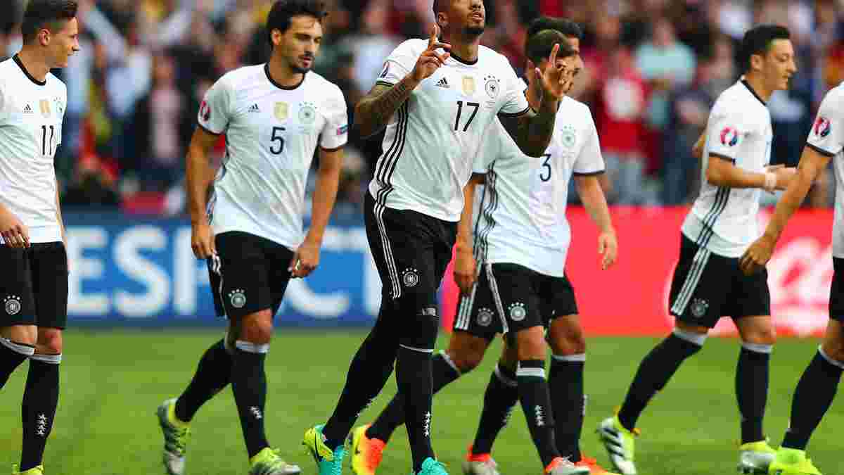 Германия разгромила Словакию и вышла в 1/4 финала Евро-2016