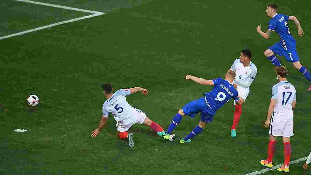 Исландия и Англия стали авторами уникального достижения в истории чемпионатов Европы