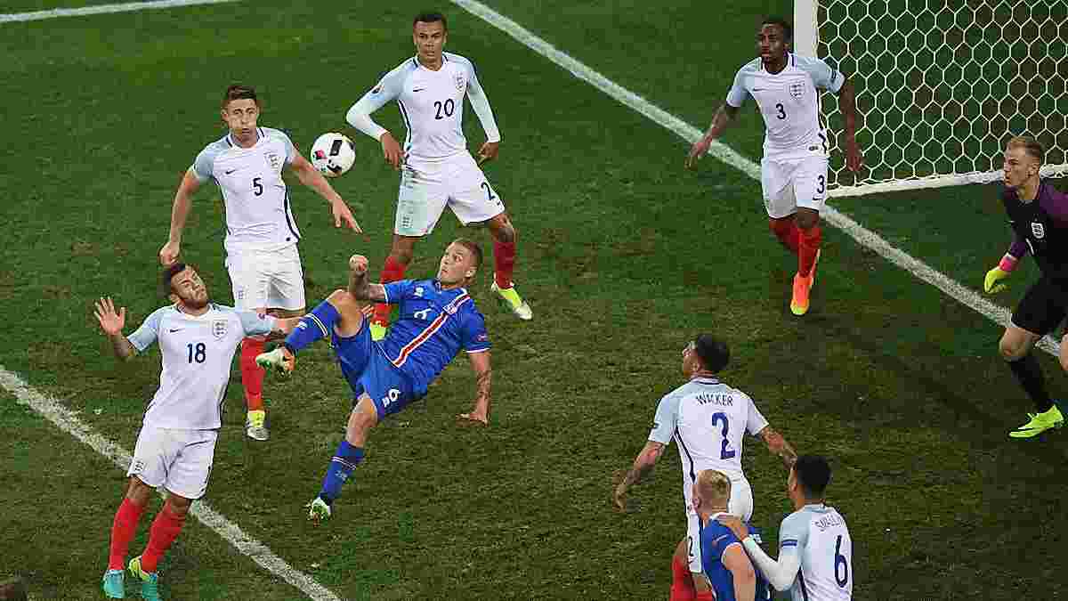 УЄФА назвав найкращого гравця матчу Англія – Ісландія