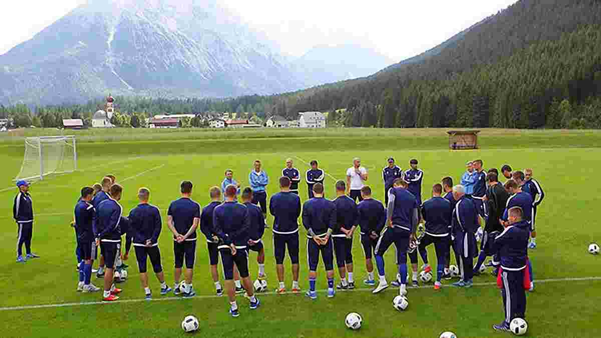 "Динамо" провело перше тренування на зборах в Австрії