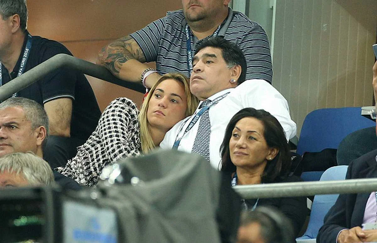 Марадона на трибунах / фото Getty Images