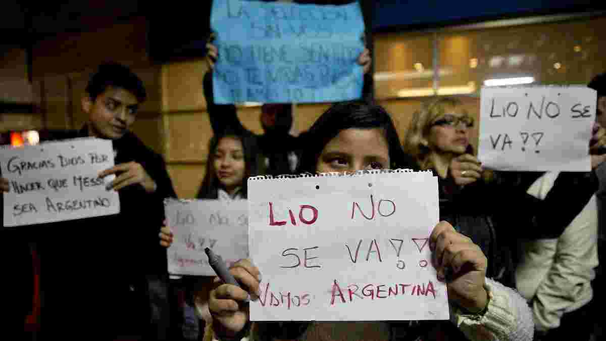 Близько 100 тисяч аргентинців вийдуть на мітинг із закликом до Мессі не покидати збірну