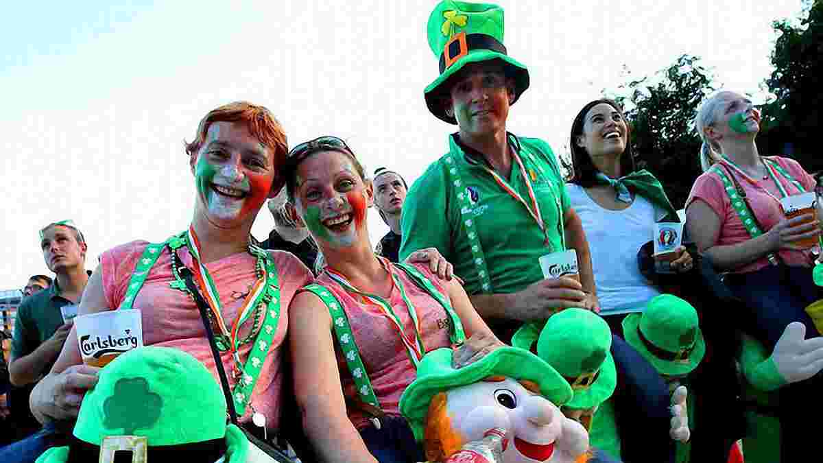 Ірландські фанати отримали медаль за зразкову поведінку на Євро-2016