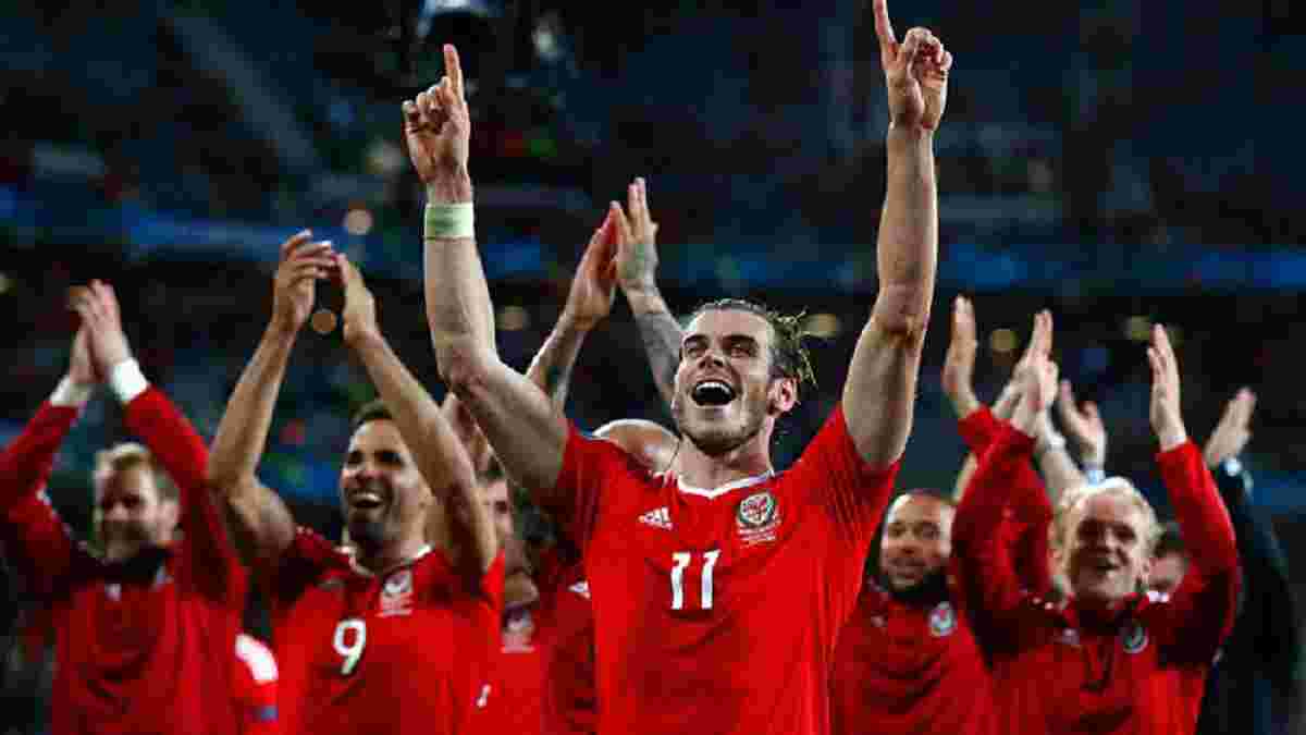 Уэльс – самая маленькая страна, которая пробивалась в полуфинал чемпионатов Европы