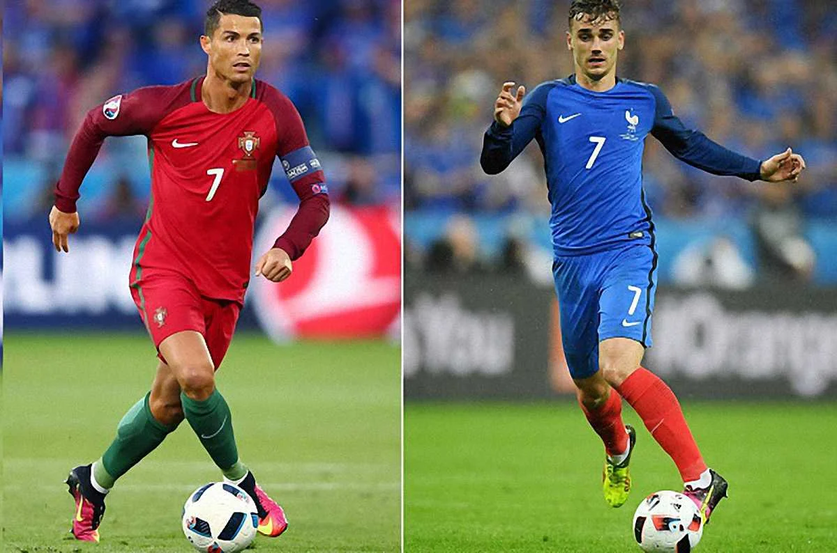 Роналду vs Грізманн / Getty images