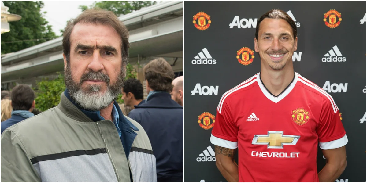 Ерік Кантона і Златан Ібрагімовіч / Getty Images