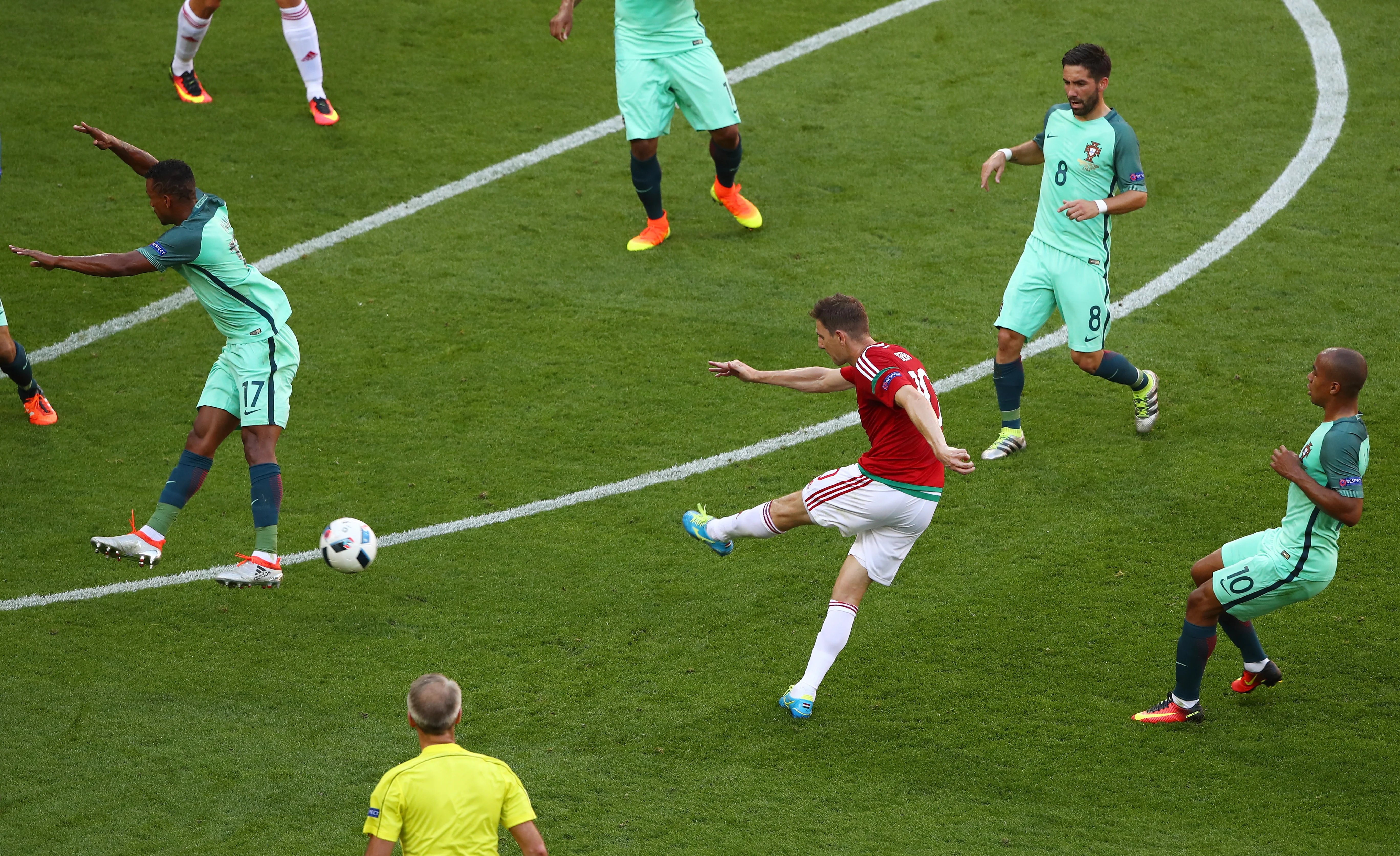 Гера забиває Португалії / Getty Images