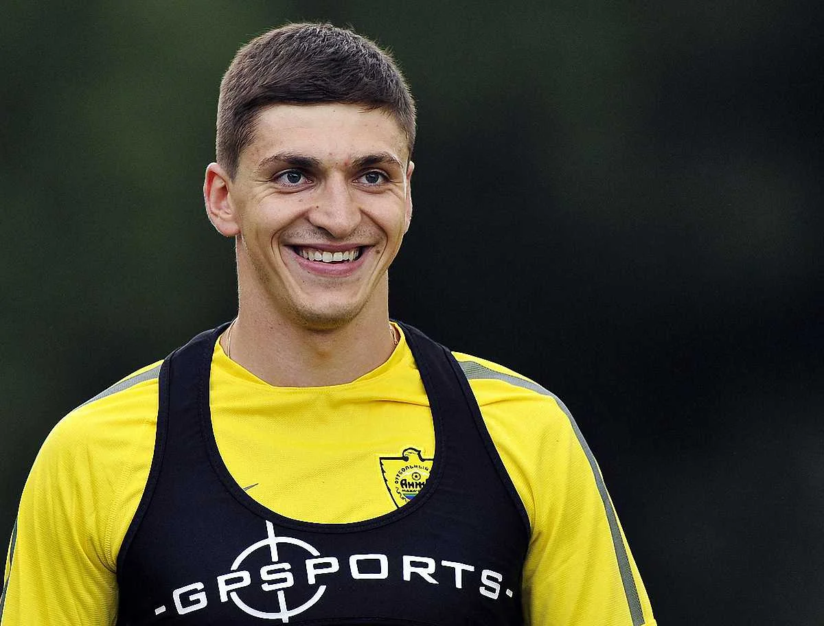 Пилип Будківський уже тренується в "Анжи" / фото клубу із Махачкали