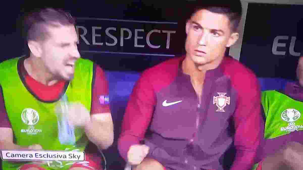 Удар от Роналду на скамейке запасных в финале Евро-2016? Было не до смеха, – Адриен Силва