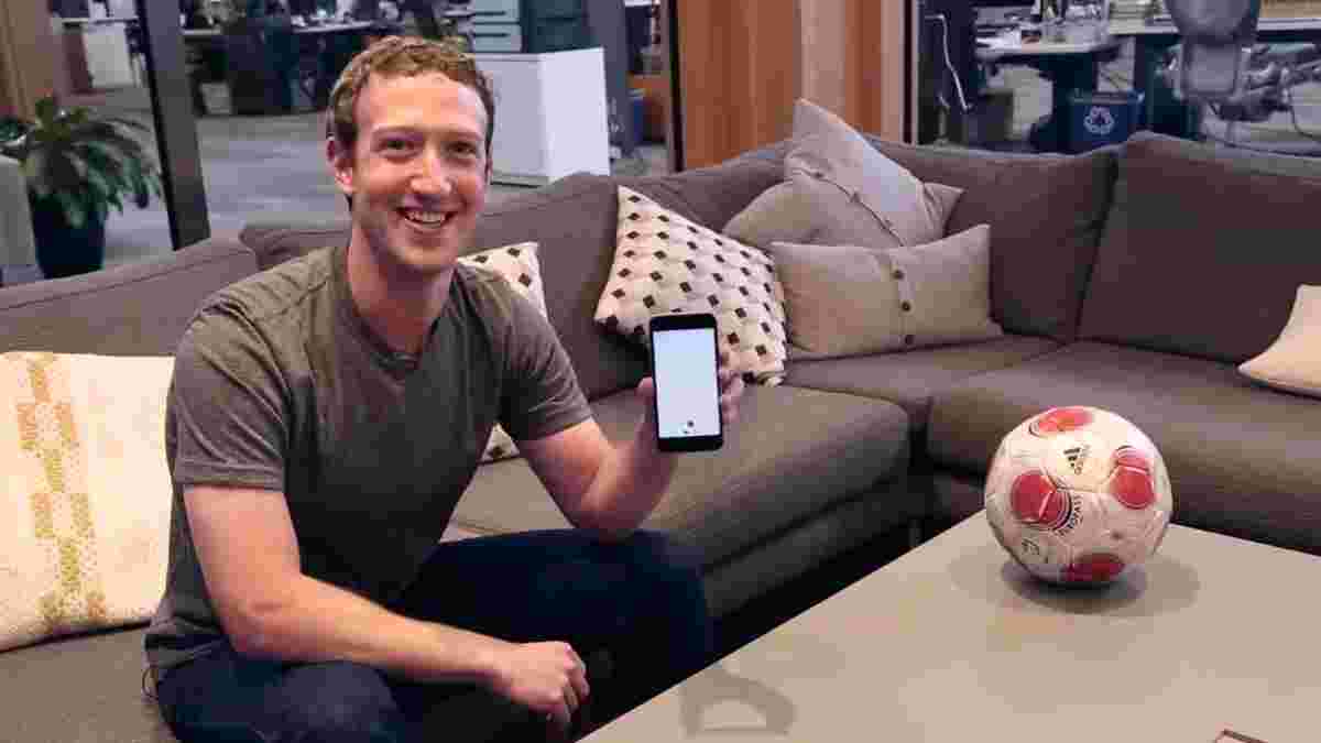 Засновник Фейсбука кинув виклик Неймару в набиванні м'яча
