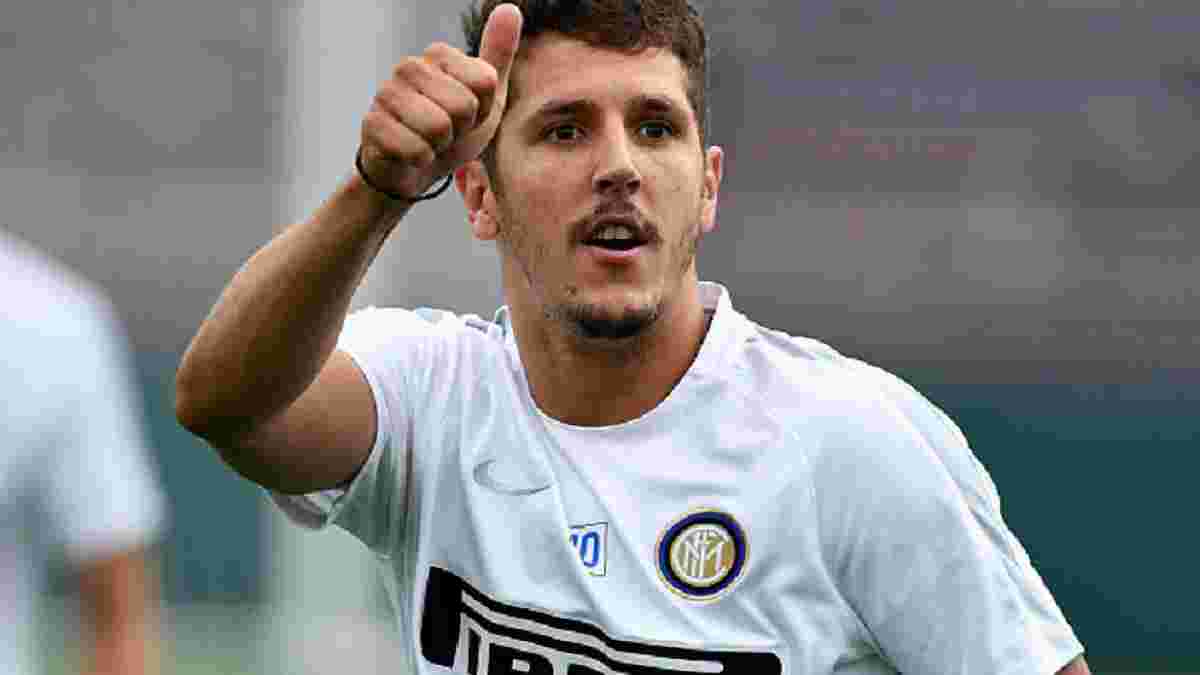 Йоветич забил шикарный гол пяткой в товарищеском матче за "Интер"