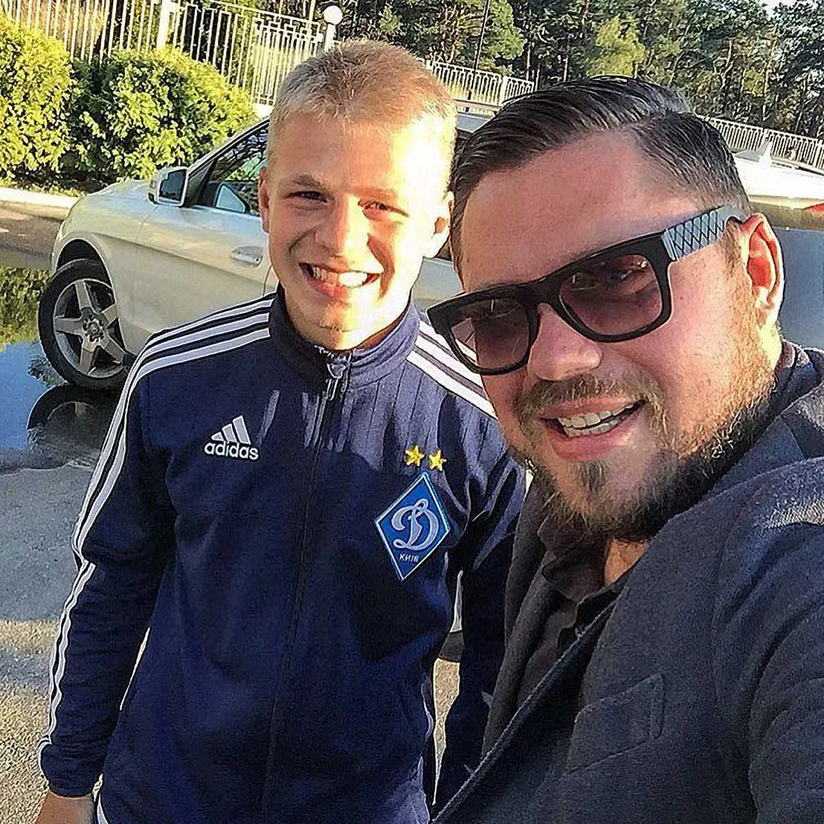 Наумец с агентом Панковым / фото из соцсетей