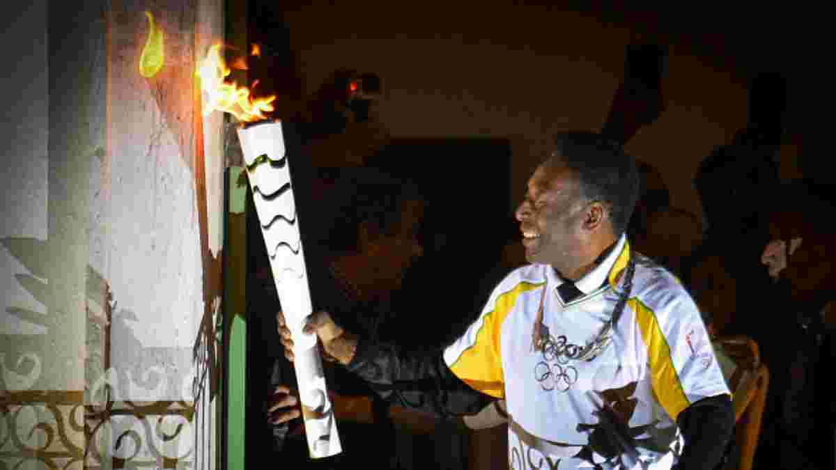 Пеле може запалити олімпійський вогонь на церемонії відкриття Олімпіади-2016