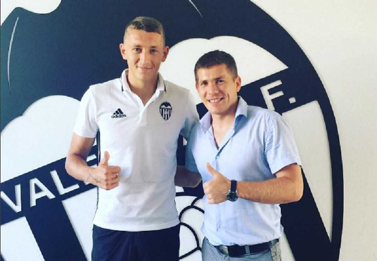 Зотько зі своїм агентом / Instagram