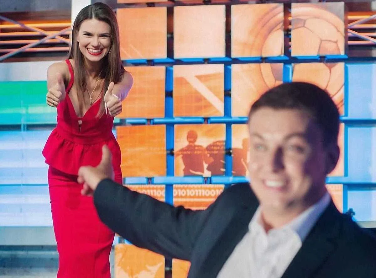 Александра Лобода рядом с Игорем Цыганыком