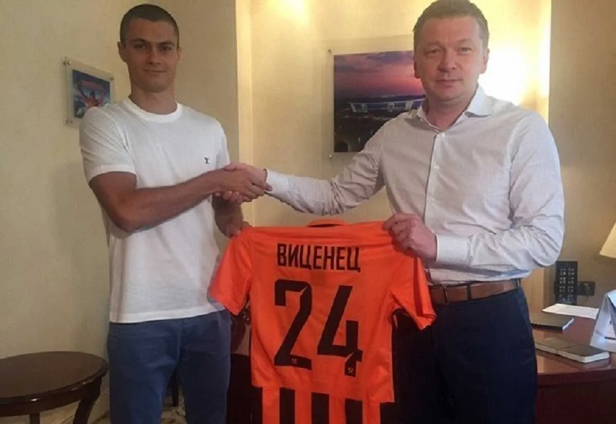Виталий Виценец и Сергей Палкин / Официальный сайт "Шахтера"