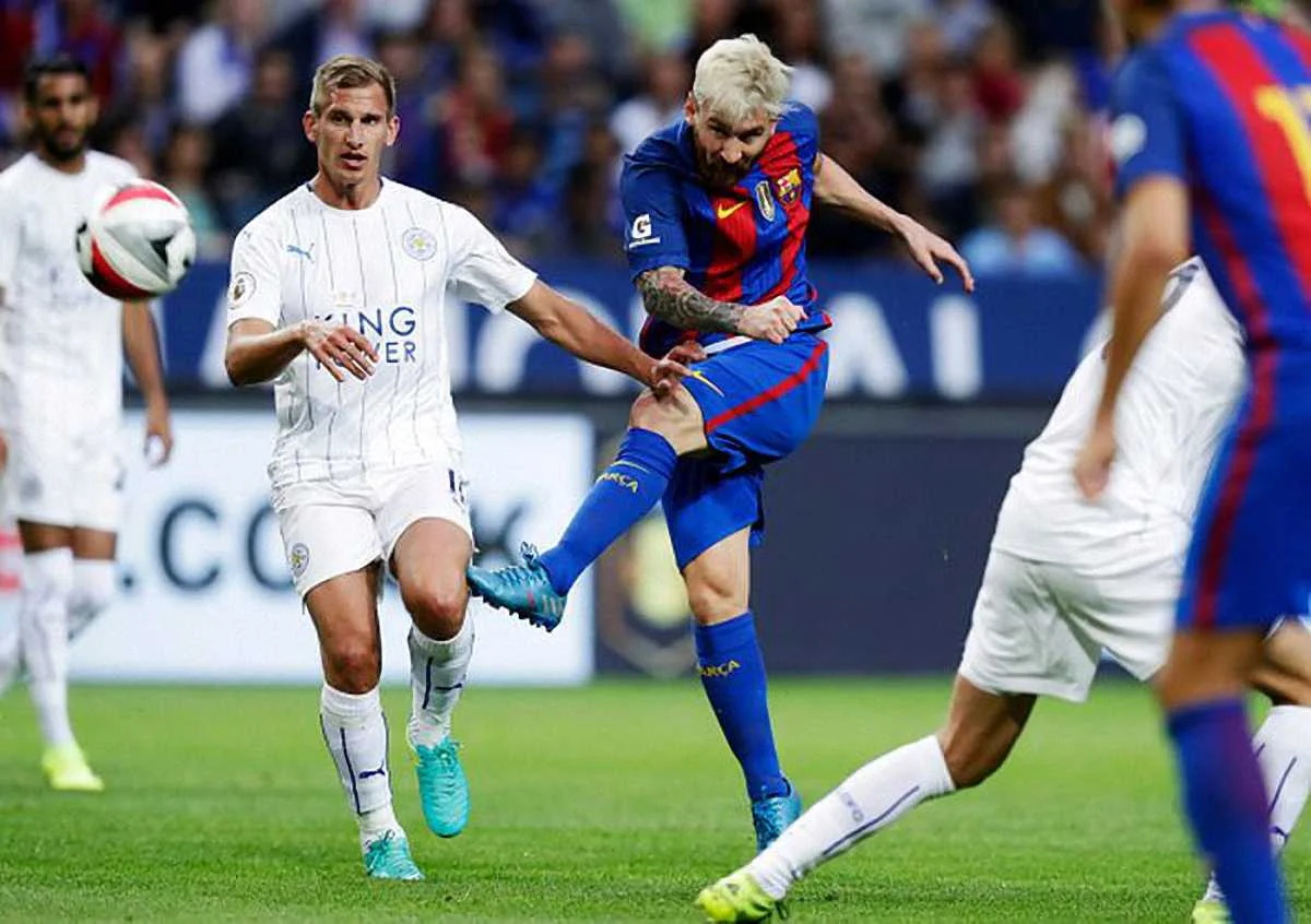 Мессі проти "Лестера" / Getty Images