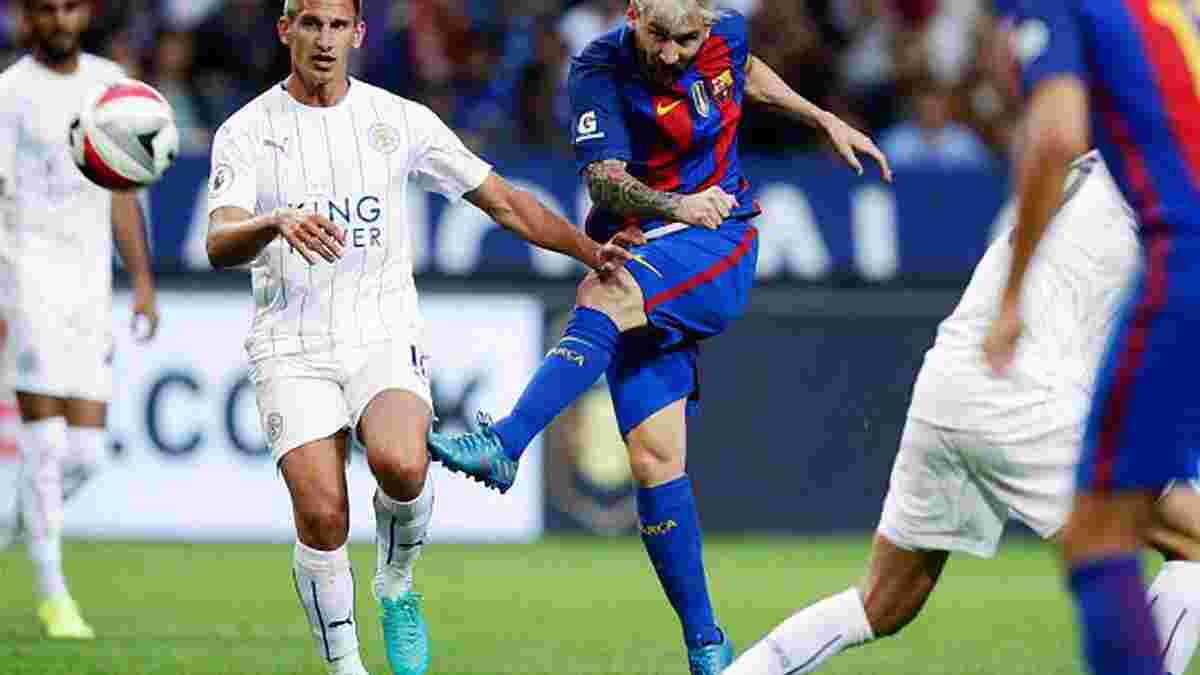 "Барселона" с "Лестером" забили 6 красивых мячей на двоих – появилось видео