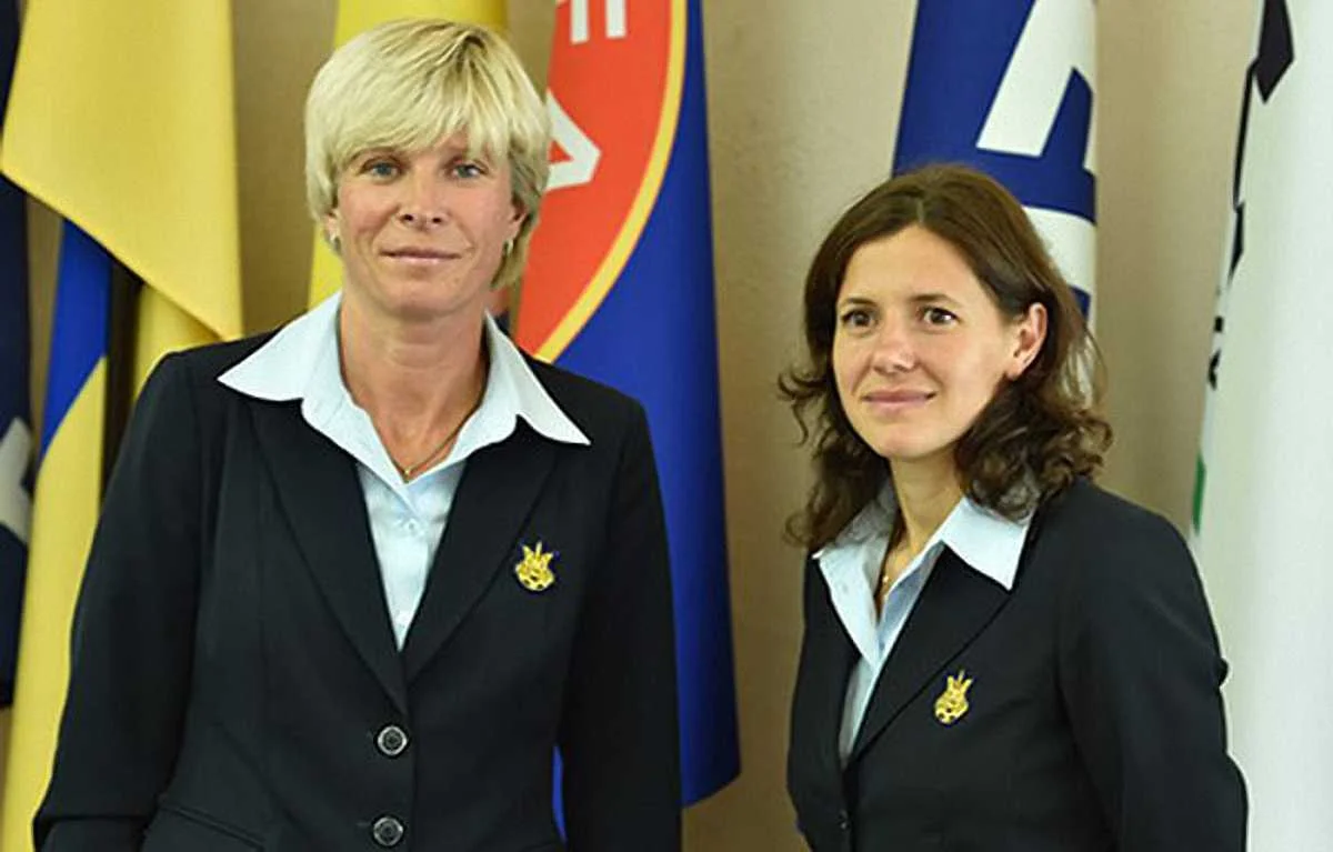 Наталія Рачинська і Катерина Монзуль / фото ФФУ