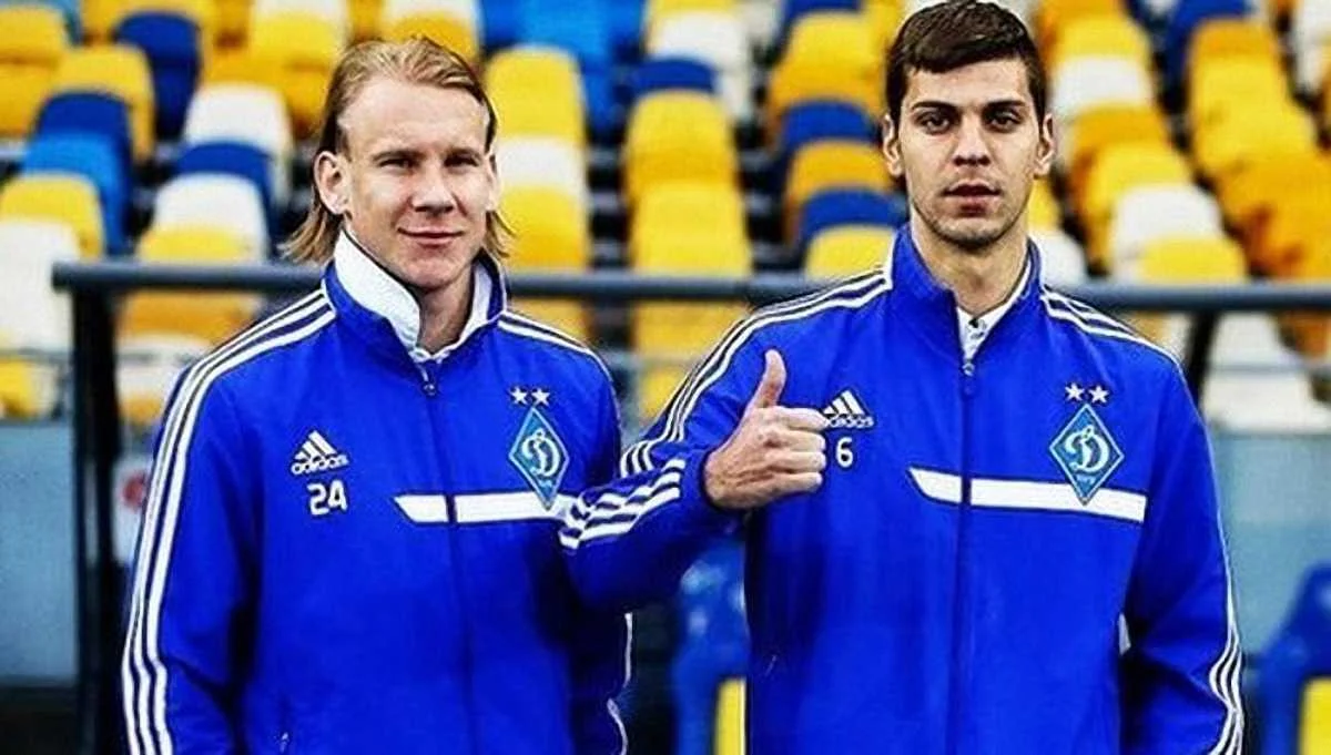 Домагой Вида и Александар Драгович / фото ФК Динамо Киев