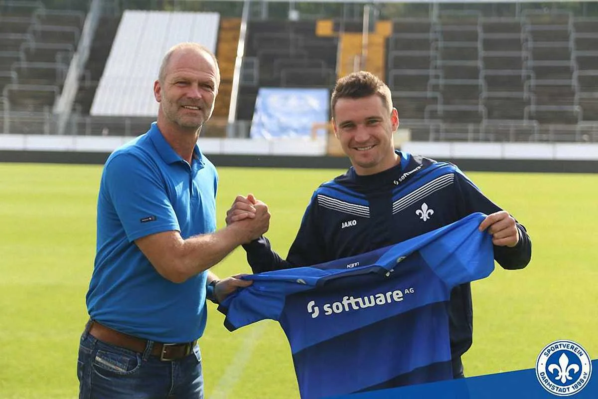 Олійник на презентації у "Дармштадті"