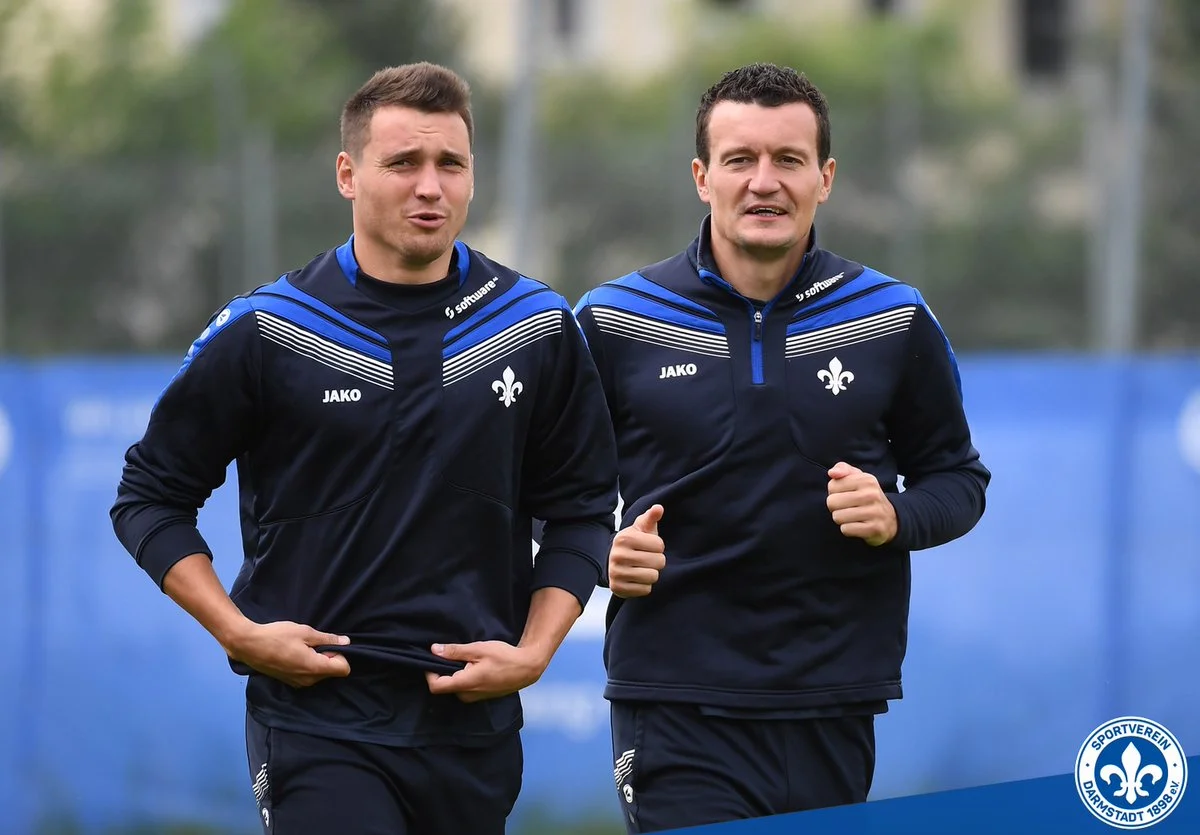 Олійник і Федецький / фото ФК "Дармштадт"