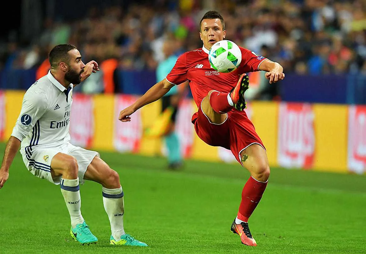 Коноплянка против героя матча Карвахаля / фото Getty Images