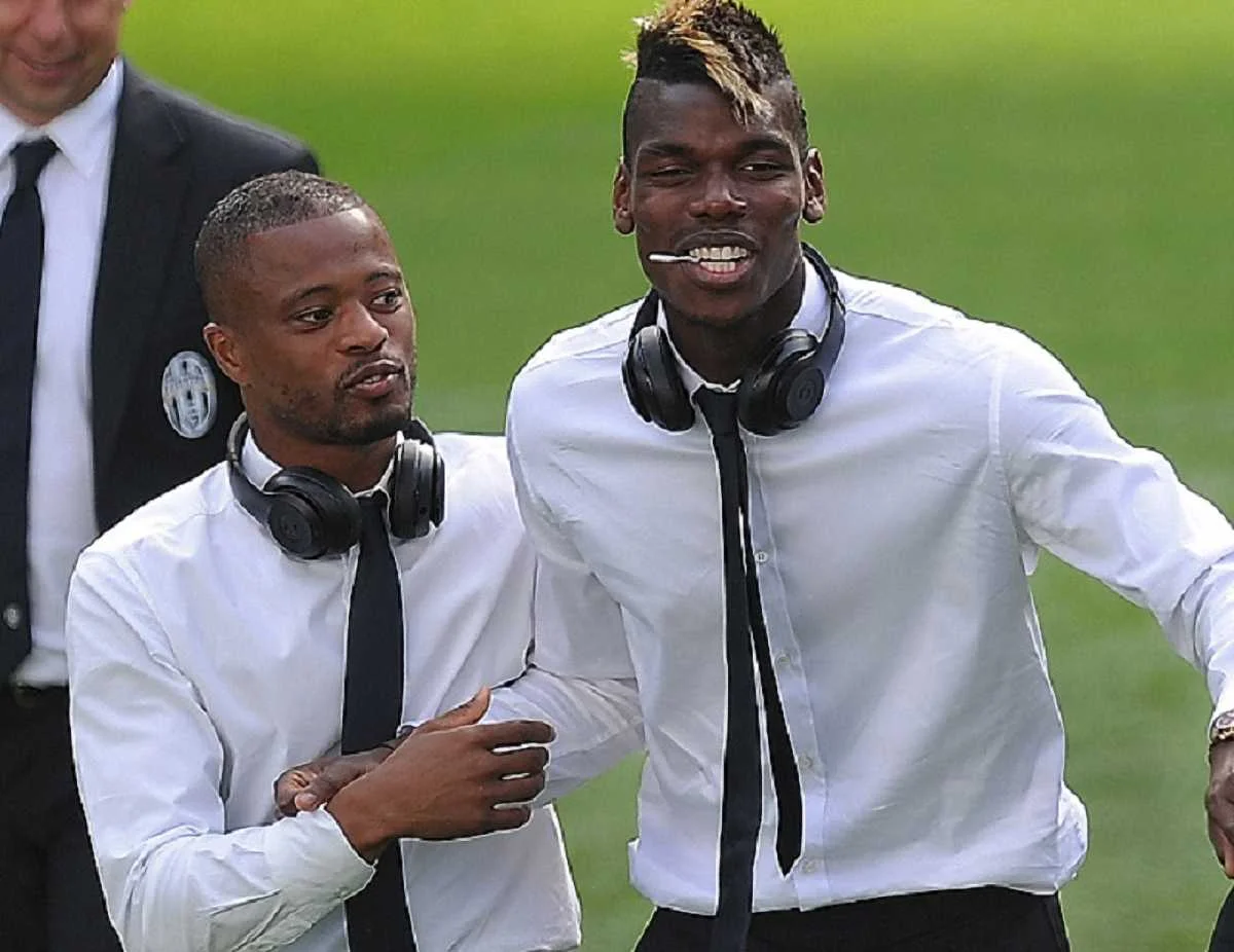 Патрис Эвра и Поль Погба / Getty Images