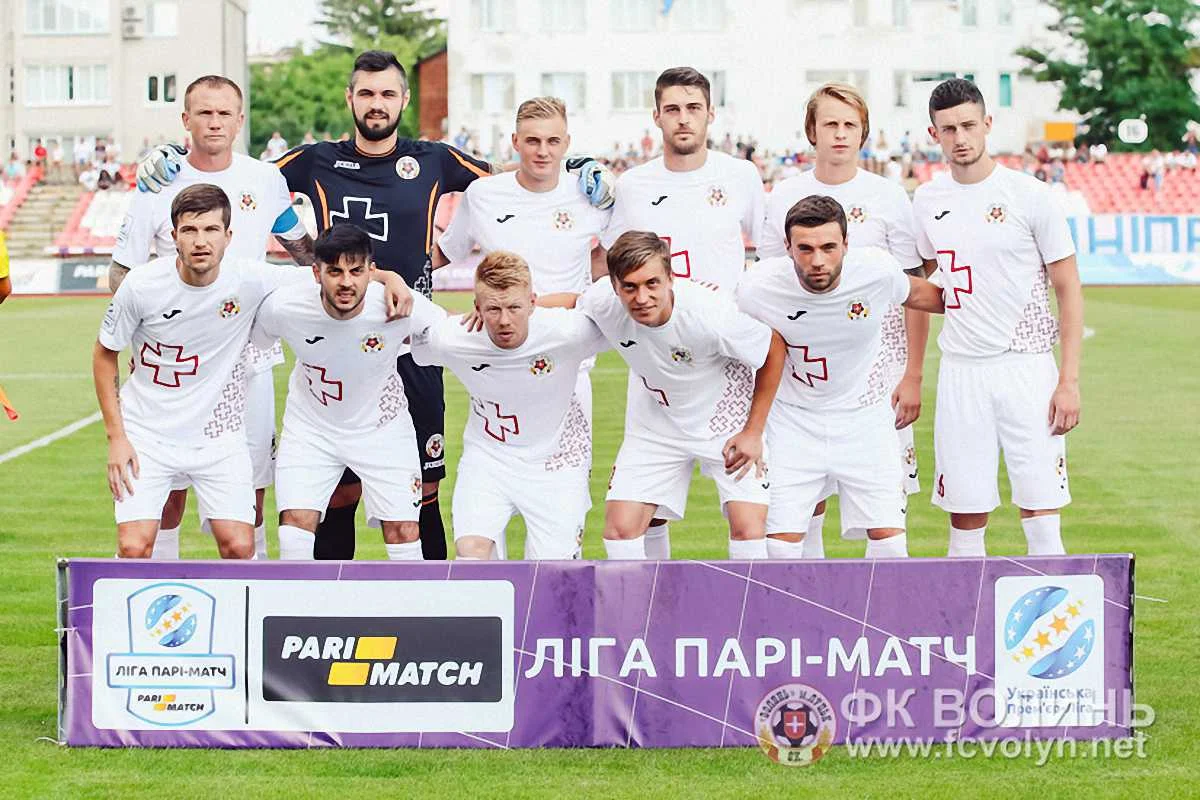 Игроки ФК "Волынь" / Фото ФК "Волынь"