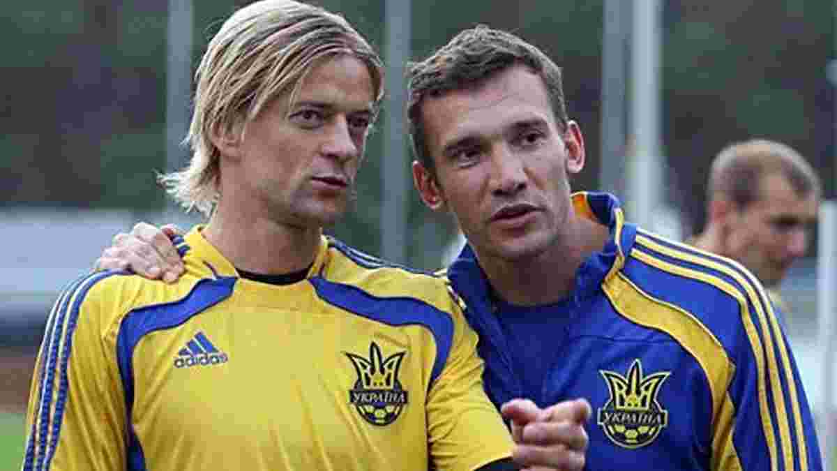 Шевченко прокоментував можливість натуралізації гравців і закінчення кар'єри Тимощука в збірній