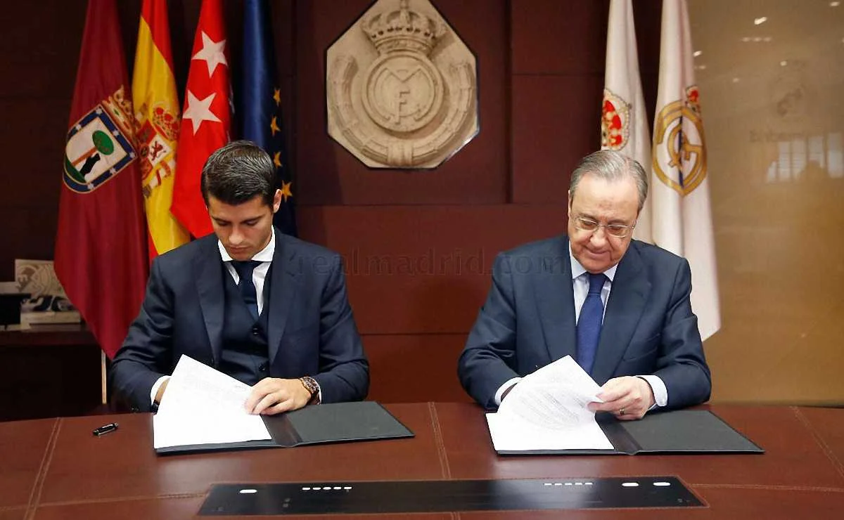 Альваро Мората / твиттер "Реала"