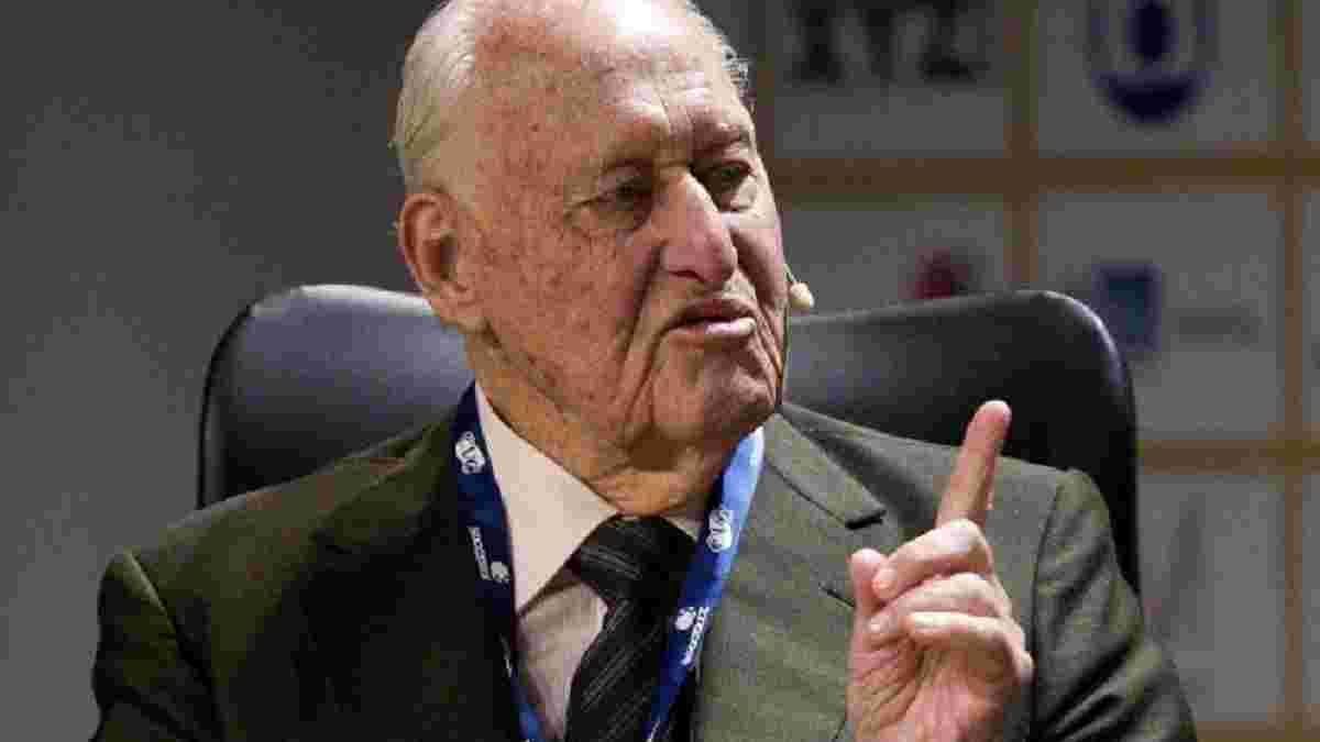 Экс-президент ФИФА умер в возрасте 100 лет