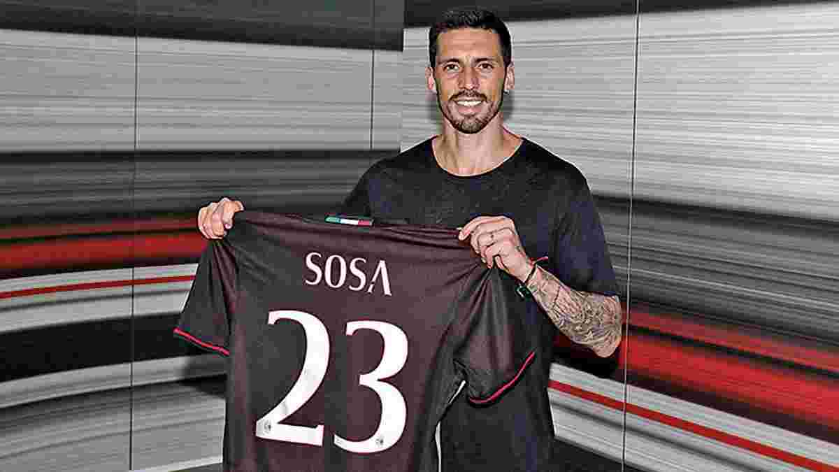 "Милан" официально представил Сосу