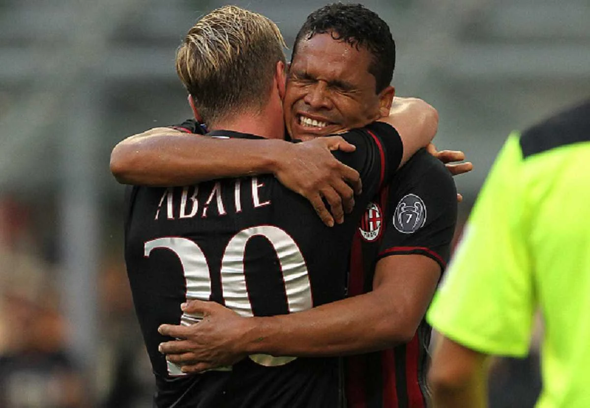 Карлос Бакка радуется вместе с Игнацио Абате / Getty Images