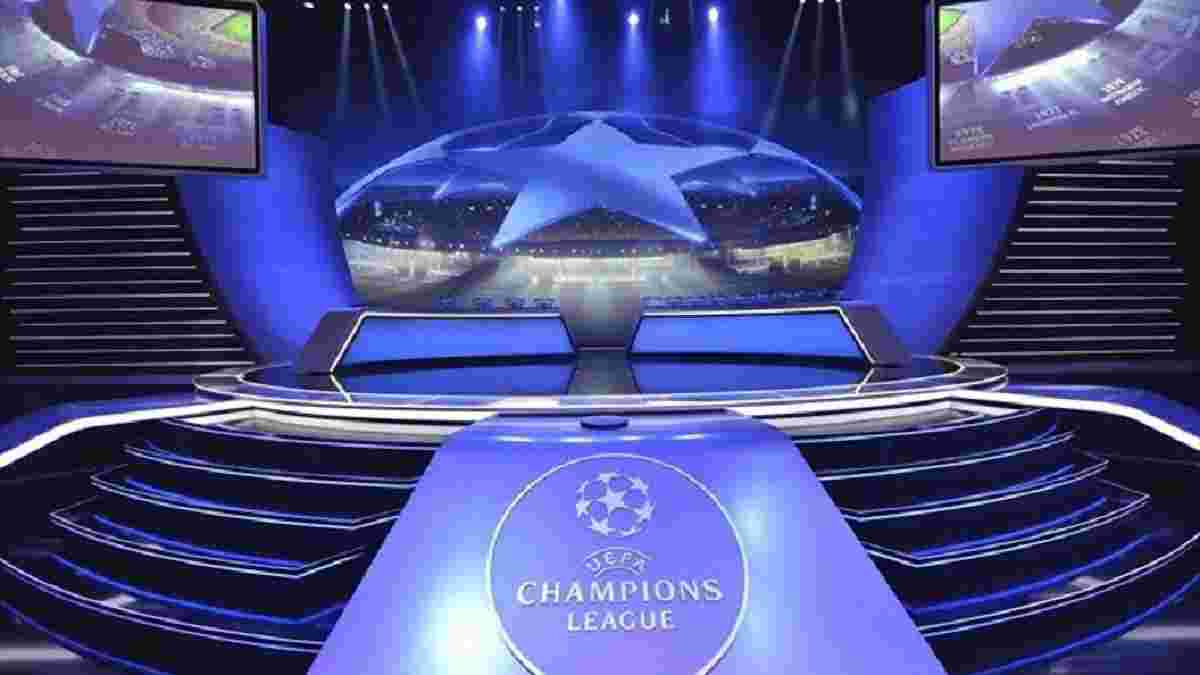 УЕФА снова разведет украинские и российские клубы в групповом раунде Лиги чемпионов