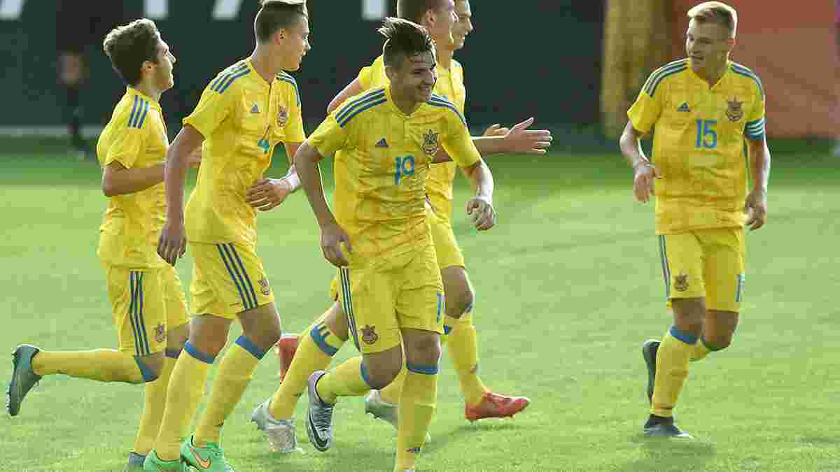 Украина U-17 во второй раз подряд победила Эстонию
