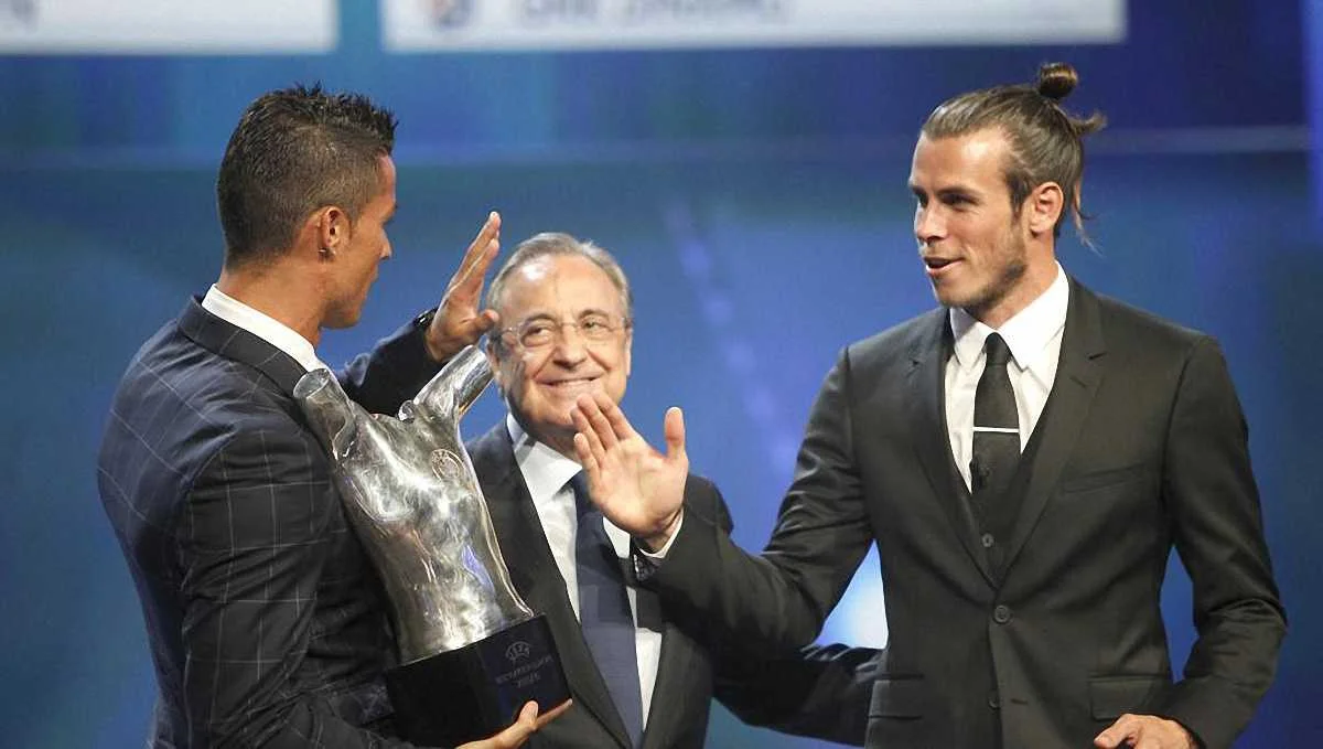 Перес з Бейлом та Роналду / Getty Images