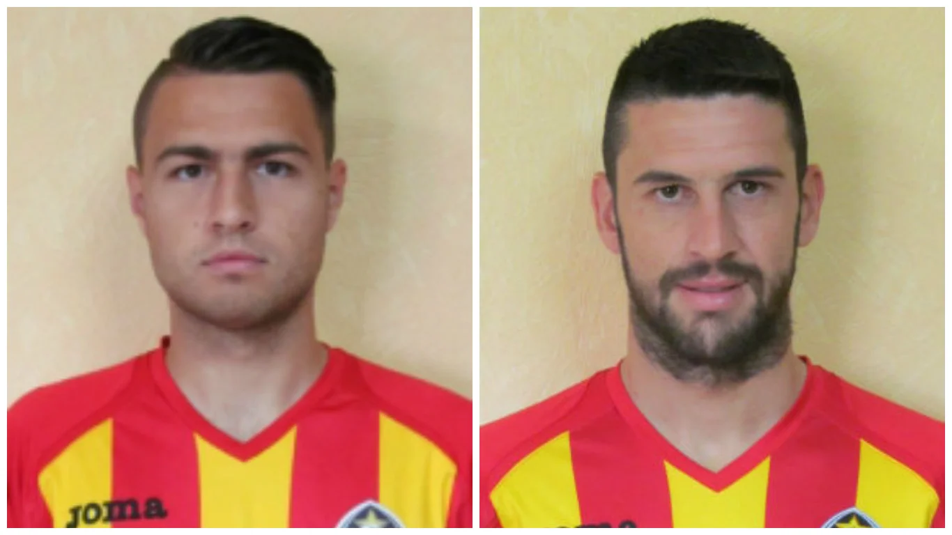 Євген Чумак і Федеріко Перейра / фото КФ Зірка