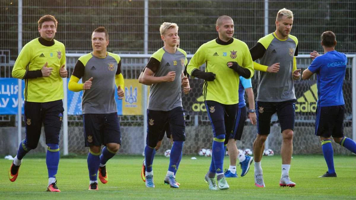 Сборная Украины / фото Dynamomania