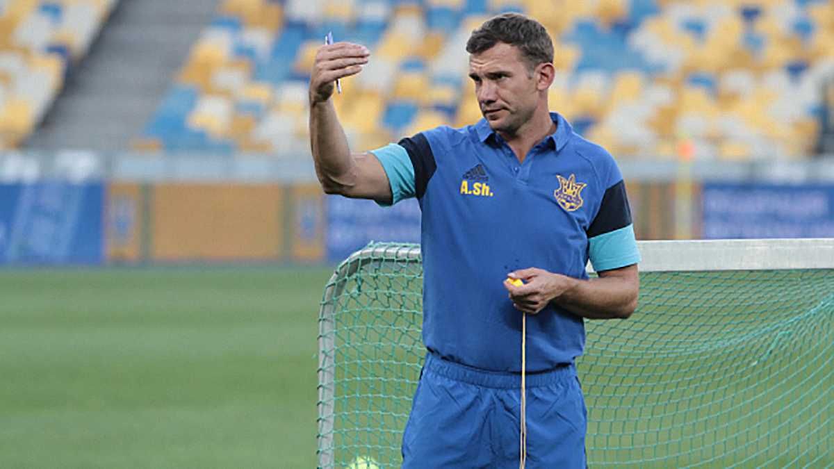 Андрій Шевченко отримав першу інформацію після дебютного офіційного матчу на чолі збірної / Фото: Getty Images